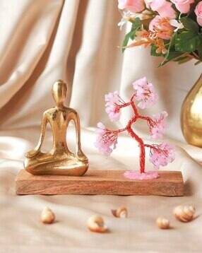 Quartz Crystal Tree Handcrafted Showpiece