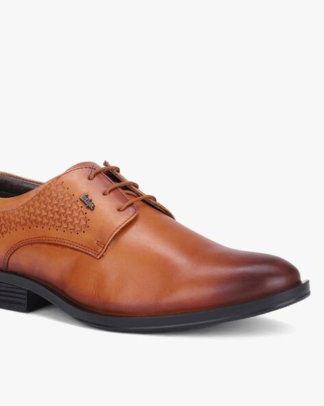Derby Shoes Lee Cooper Brown Formal Shoes Buy Tan Casual  display picture 3