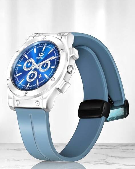 LORENZ Men Water-Resistant Chronograph Watch-MK-4086R