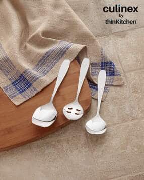 culinex by thinkitchen Deluxe Stainless Steel Oval Spoon  -picture-20