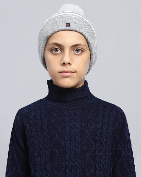Buy Grey Caps Hats for Boys by Monte Carlo Online