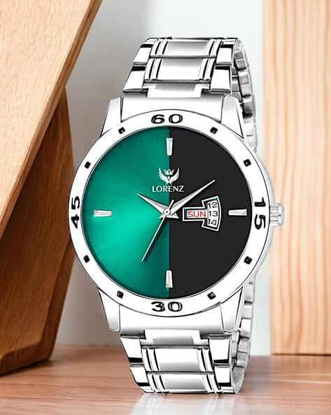 LORENZ Analogue Watch with Deployant Clasp- MK-2091W