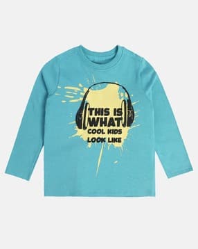 mini klub Boy Regular Fit Round-Neck T-Shirt-picture-27