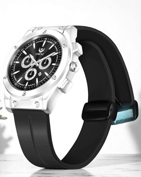 LORENZ Men Water-Resistant Chronograph Watch-MK-4087R