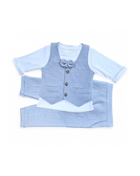 Ninas Boys Cotton Blend Suit Set