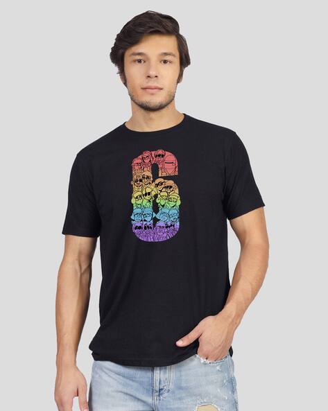 CONVERSE Men Chuck Distort Spray Paint T-Shirt