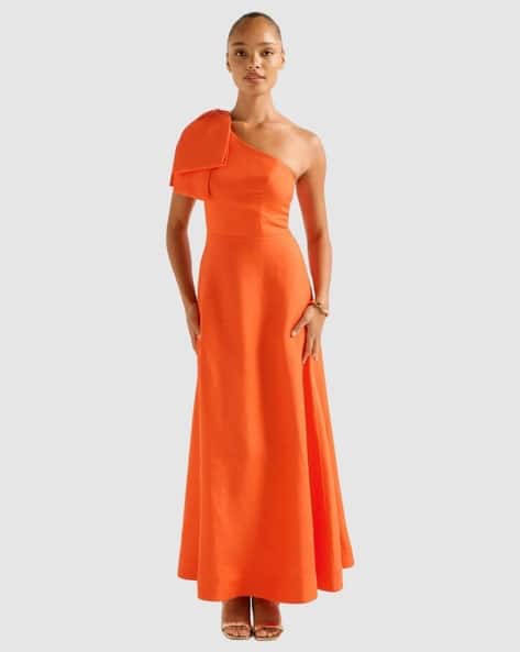 Forever New Women One-Shoulder A-Line Dress