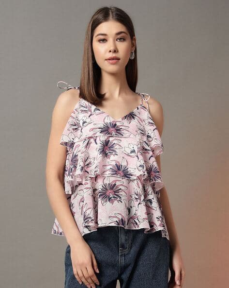 Fyre Rose Women Floral Print Regular Fit Top
