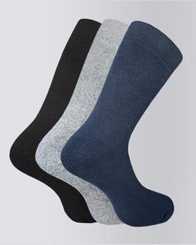 hebtroco Pack of 3 Mid-Calf Length Socks-picture-46