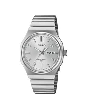 ☆新品未開封☆　CASIO モフリン シルバー Buy Casio Men A2417 Enticer Analogue Di Online | Ajio.com