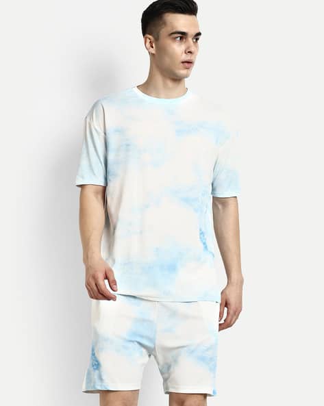LERIYA FASHION Men Crew-Neck T-Shirt with Short Sleeves