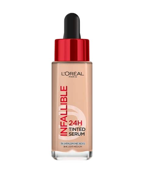 L'Oreal Paris Infallible 24H Tinted Serum Foundation 3-4 Light - Medium