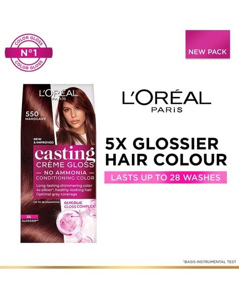 L'Oreal Paris Casting Creme Gloss Hair Color 550 Mahogany