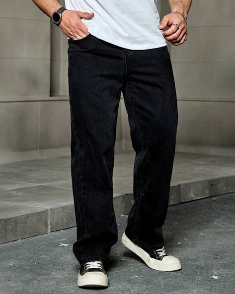 Buy Black Jeans for Men by Rockwell Online | Ajio.com