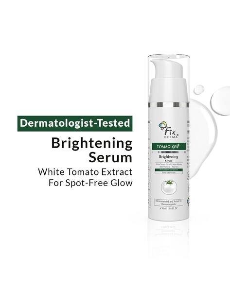 Fixderma TomaGlow Skin Brightening Face Serum Reduce Pigmentation And Dark Spots