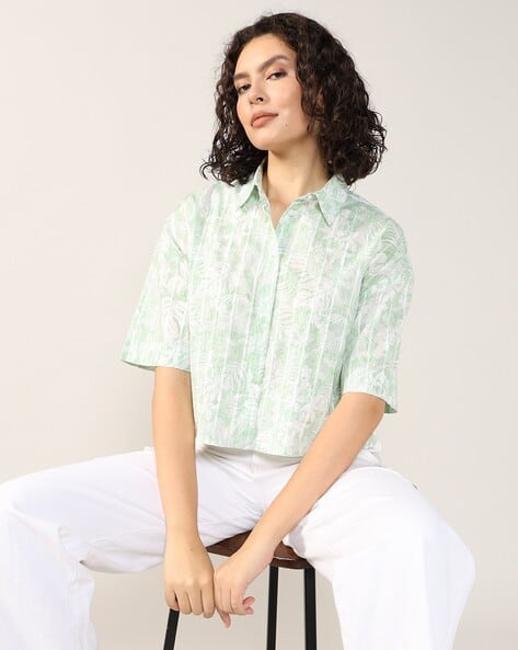Lee Cooper Women Floral All-Over Print Regular Fit Shirt