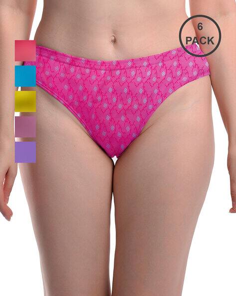 SAMVAR  Pack of 6 High Rise Briefs