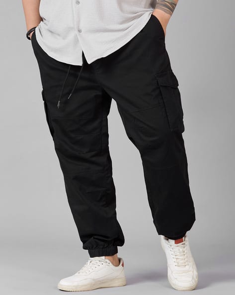 Buy Black Trousers Pants for Men by UNSIZED Online