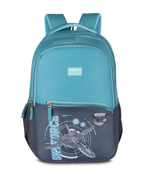 Priority Men Printed Lightweight College Backpack -   36L