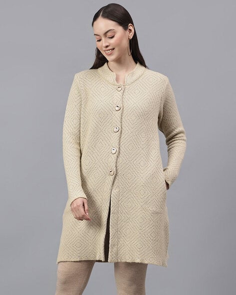 Buy Twenty Me Knitted Cardigan with Pockets Online | Ajio.com