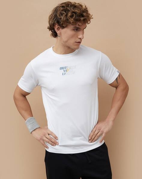 Fame forever by lifestyle Men Regular Fit Round- Neck T-Shirt