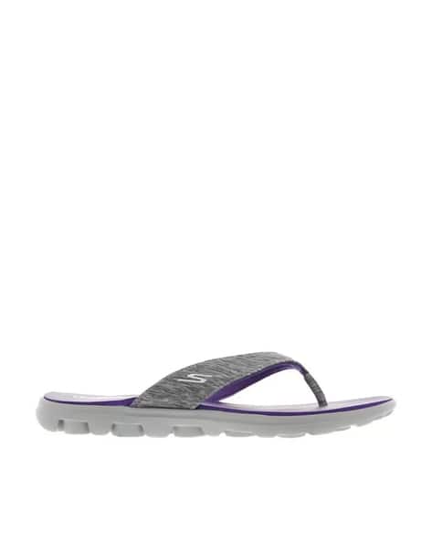 Buy Grey Flip Flop Slippers for Women by SKECHERS Online