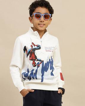 kidsville Regular Fit Graphic Printed Sweatshirt-picture-12