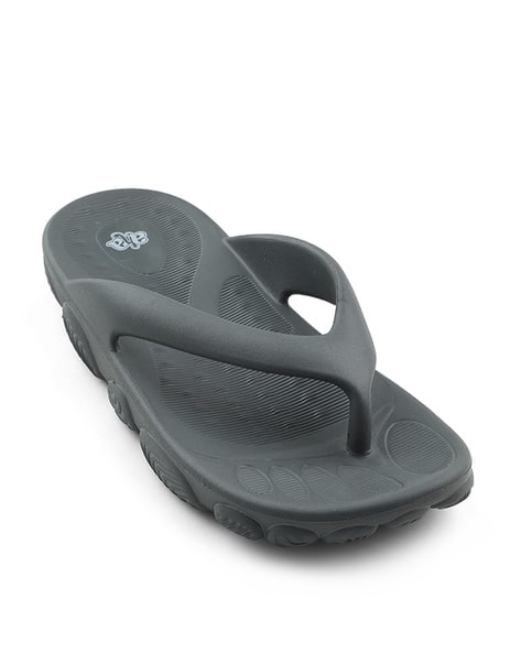 Ajio Liberty Slippers For Mens Online Buy Grey Flip Flop Slippers