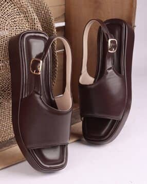 selfiee Women Open-Toe Platforms with Buckle Closure-picture-53