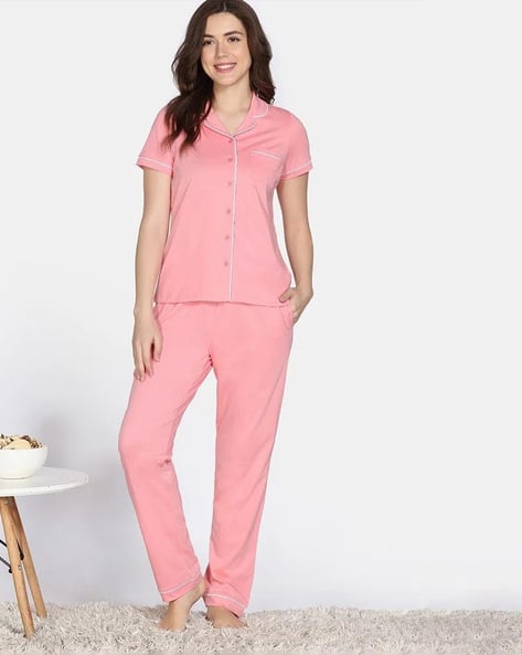 Buy Pink icing Night&LoungeWearSets for Women by Zivame Online