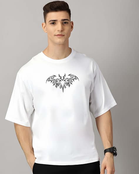 Buy White Tshirts for Men by KAIDO Online | Ajio.com