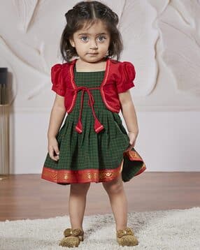 vastramay Girls Fit & Flare Dress-picture-50