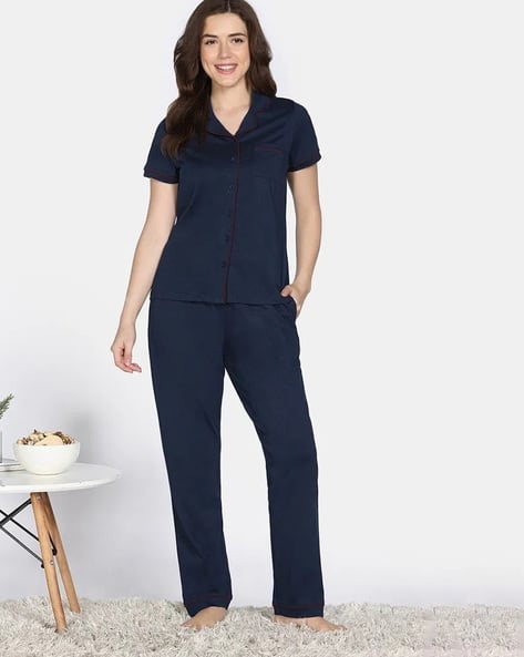 Buy Blue Night&LoungeWearSets for Women by Zivame Online