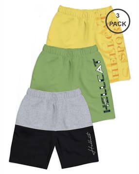 hellcat Boys Regular Fit Graphic Printed Shorts-picture-15