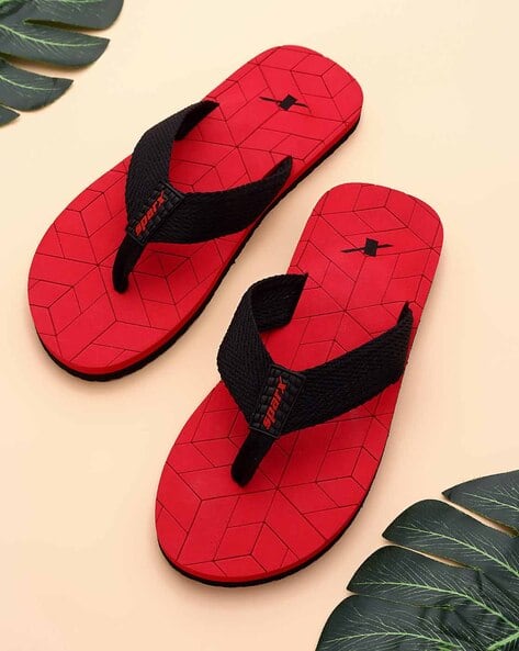 SPARX Men Flip Flops with Synthetic Upper