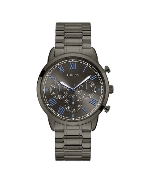 Chronograph Watch with Metallic Strap-U1309G3M