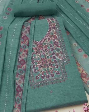 soch Women Embroidery Unstitched Dress Material-picture-18