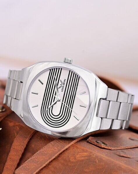 Louis Devin Men Analogue Watch-LD-G073-CBLK-CH