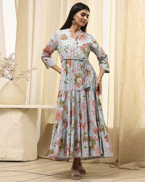 Flare Dress Inoe Dkny Womens Dresses Floral Print Fit Flare Dress