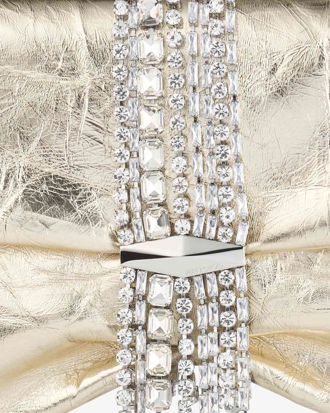 ☆大幅値下げ☆JIMMY CHOOハンドミラー☆新品☆未使用☆ Buy Jimmy Choo Zandra Crystal Embellishments Shoulder Bag | Silver