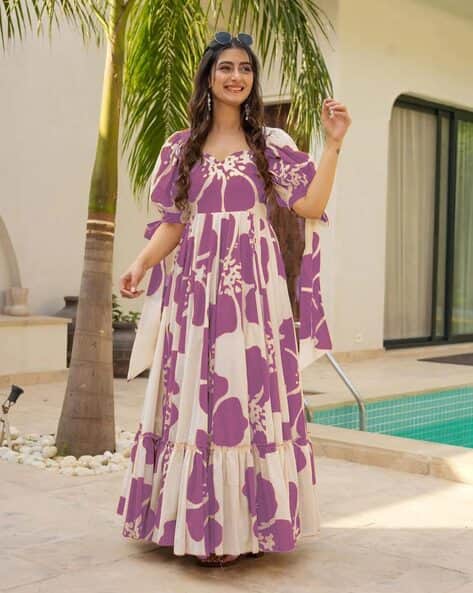 Buy Mauve Dresses for Women by Whatnot Style Online | Ajio.com