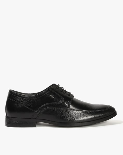 Buy Lee Cooper Men Semi- Brogue Oxford Shoes Online | Ajio.com