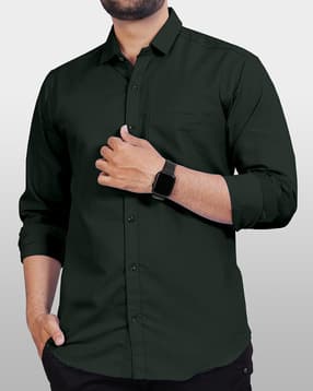 neonomad Men Regular Fit Shirt with Patch Pocket-picture-36