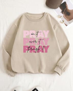fyre rose Women Typographic Print Regular Fit Sweatshirt-picture-33