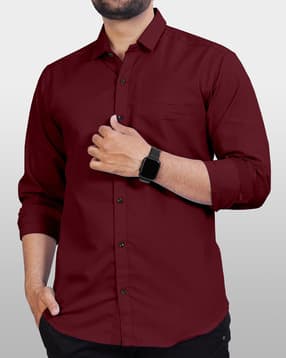 neonomad Men Regular Fit Shirt with Patch Pocket-picture-11