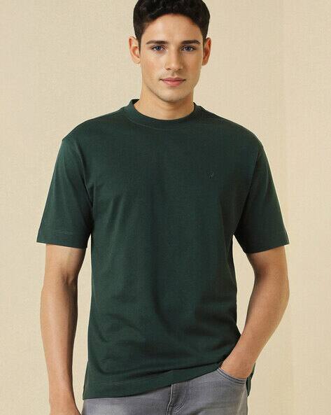 ALLEN SOLLY Men Graphic Print Oversized Fit Round-Neck T-Shirt