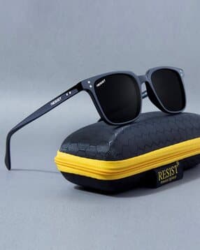 resist eyewear Men UV-Protected Wayfarers-MILLER BLACK BLK 4-picture-24