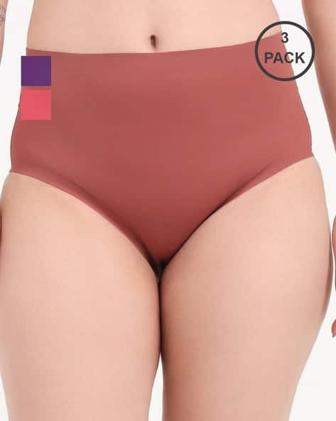Buy Red,Purple,Maroon Panties for Women by FASHION COMFORTZ Online