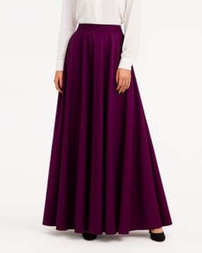 Women Maxi Flared Skirt