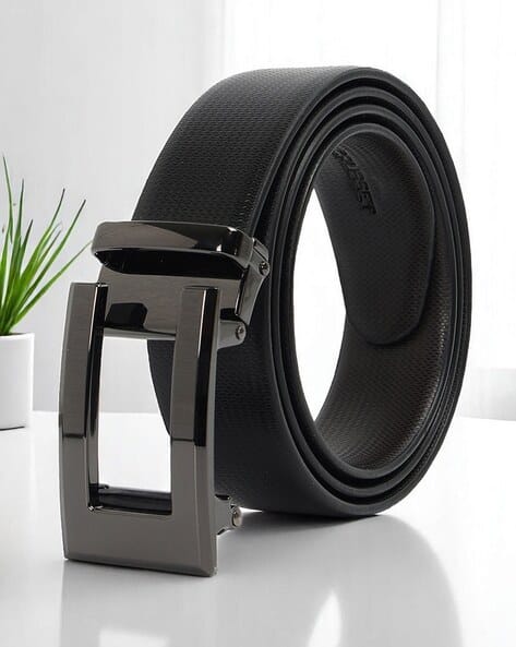 Men Belt with Tang Buckle